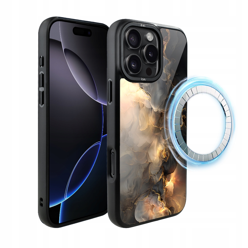 Matný Pouzdro Ibizu DropGuard s MagSafe pro iPhone 16 Pro Max, barva Stardust