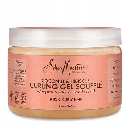 

Shea Moisture Coconut Hibiscus Curling Gel Souffle