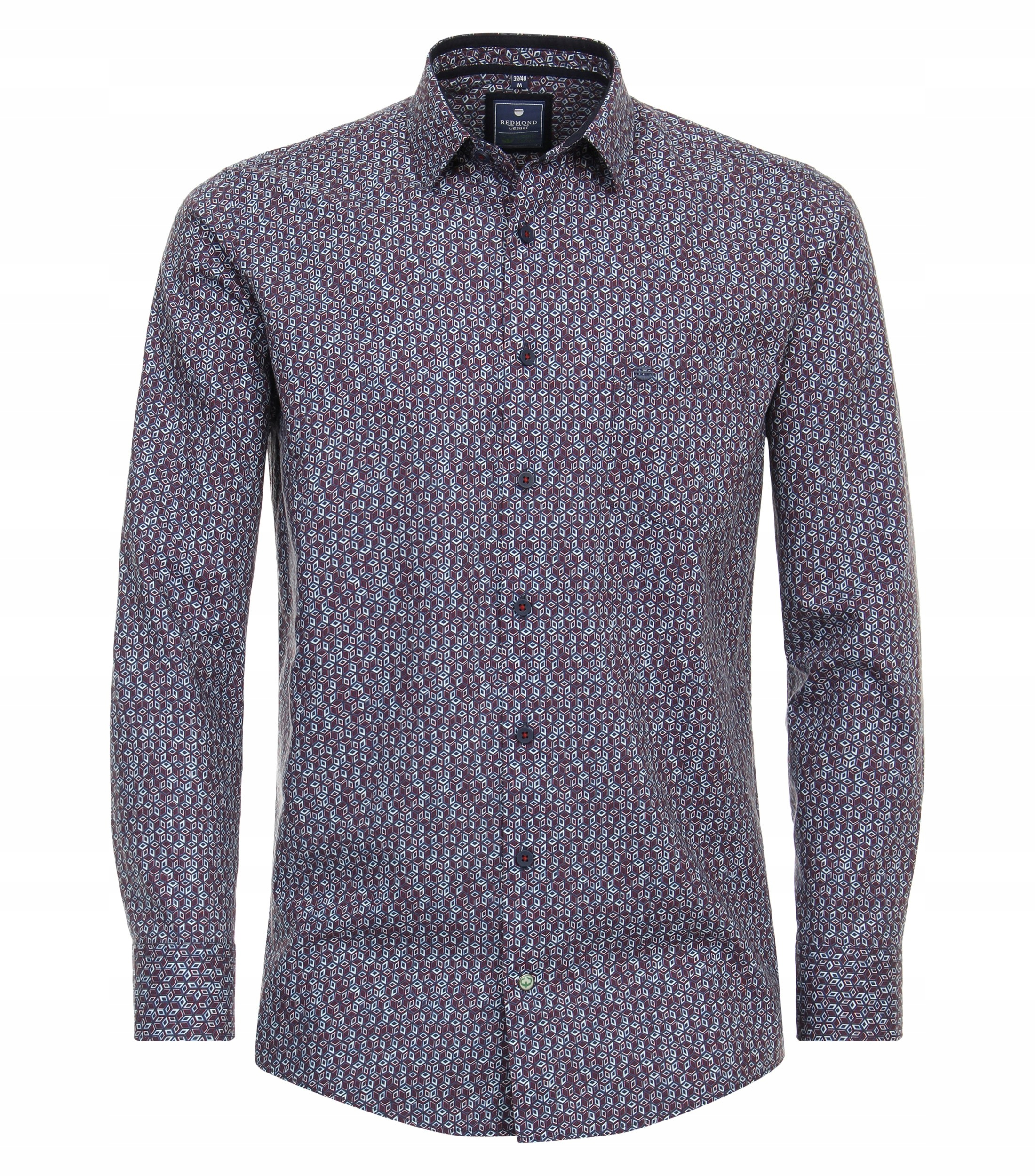 Redmond Velké Rozměry Košile Casual 5XL 172 cm