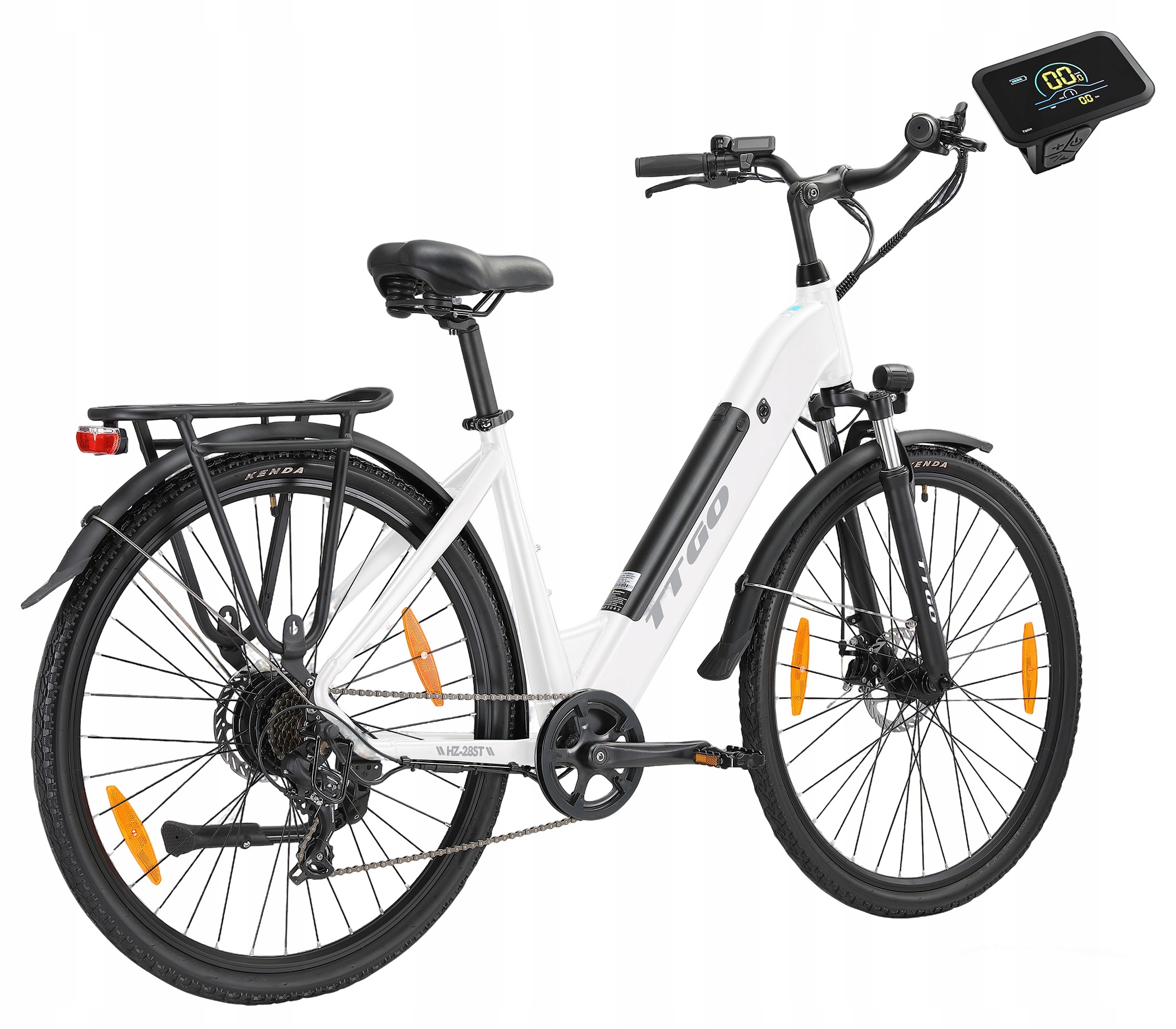 Dámské/pánské elektrické jízdní kola Ttgo HZ-28ST 250W 36V20Ah 120KM 28''