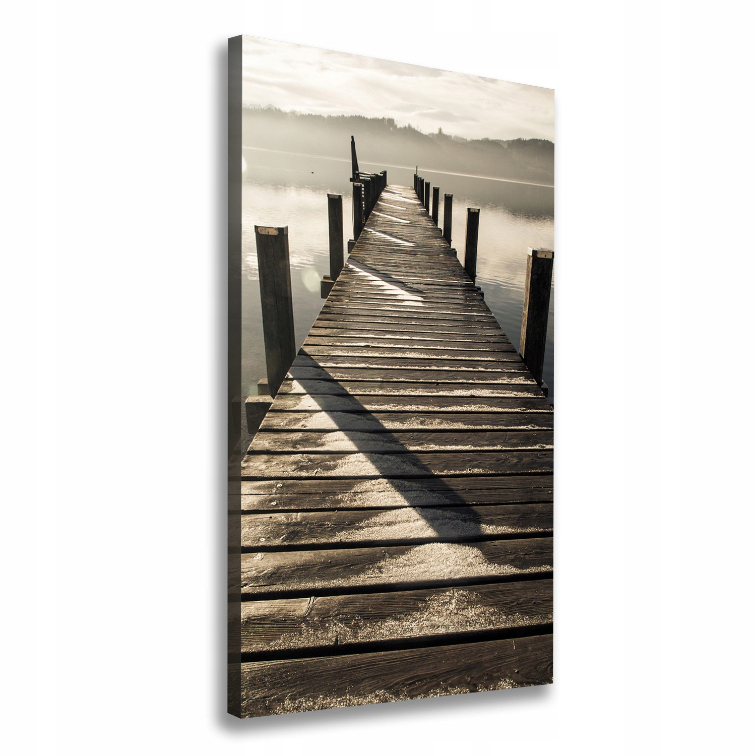 

Foto obraz na płótnie Drewniane molo 60x120 cm