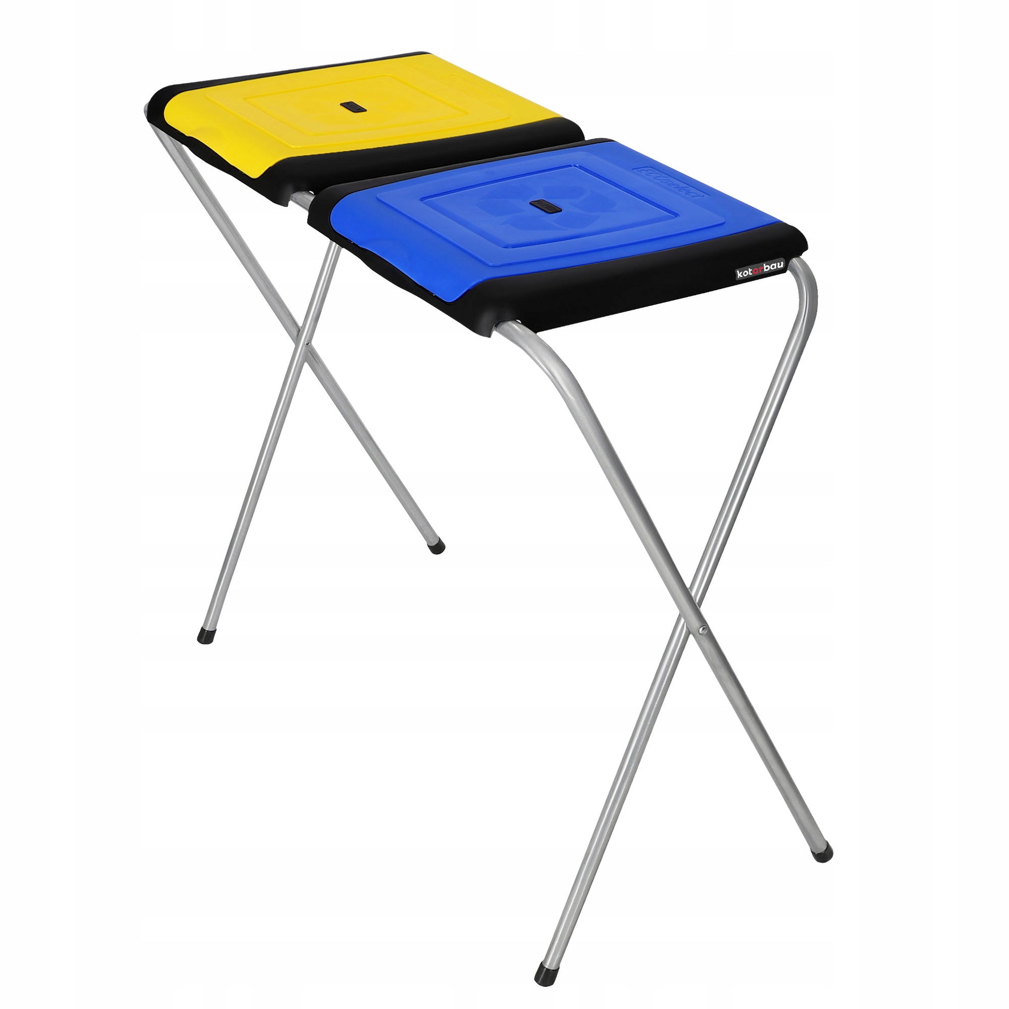 STELAŻ 2x120 L STOJAK KOSZ NA 2 WORKI DO SEGREGACJI ŚMIECI ODPADÓW KOLORY