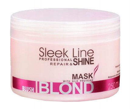 

Stapiz Maska Sleek Line Blush Blond 250ml różowa
