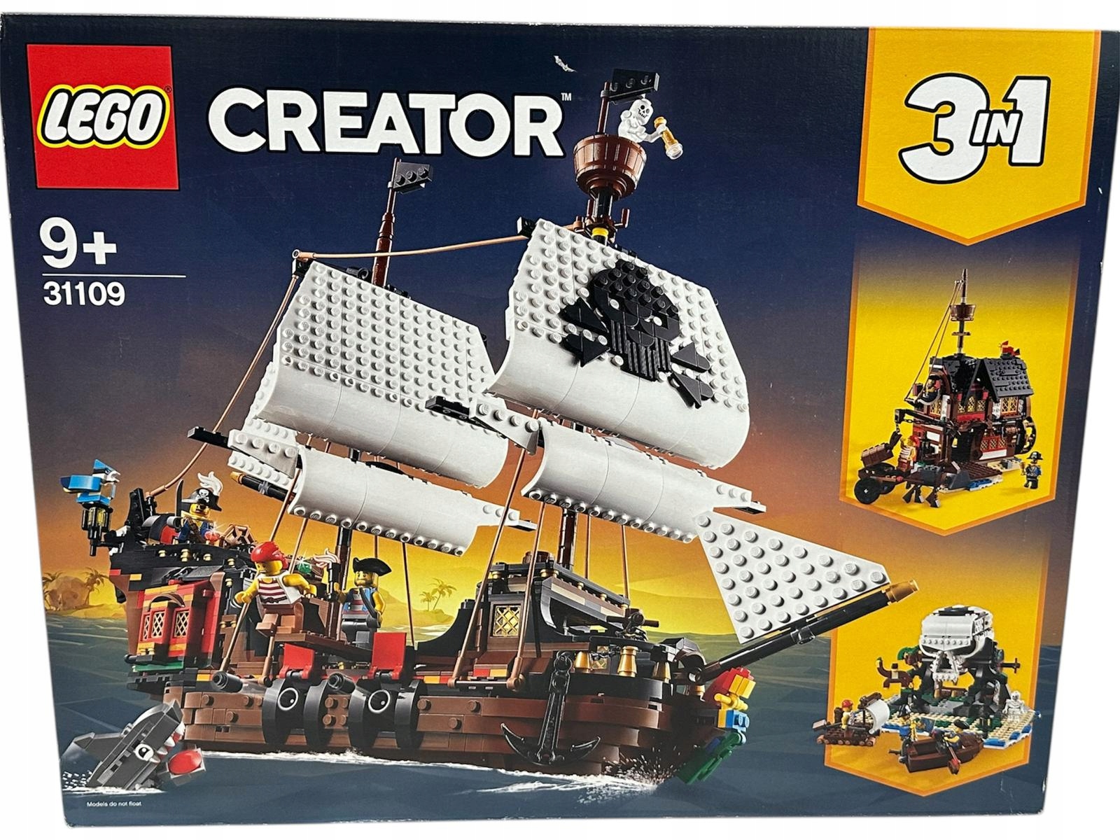 Stavebnice Lego 31109 Loď, Creator 3 V 1