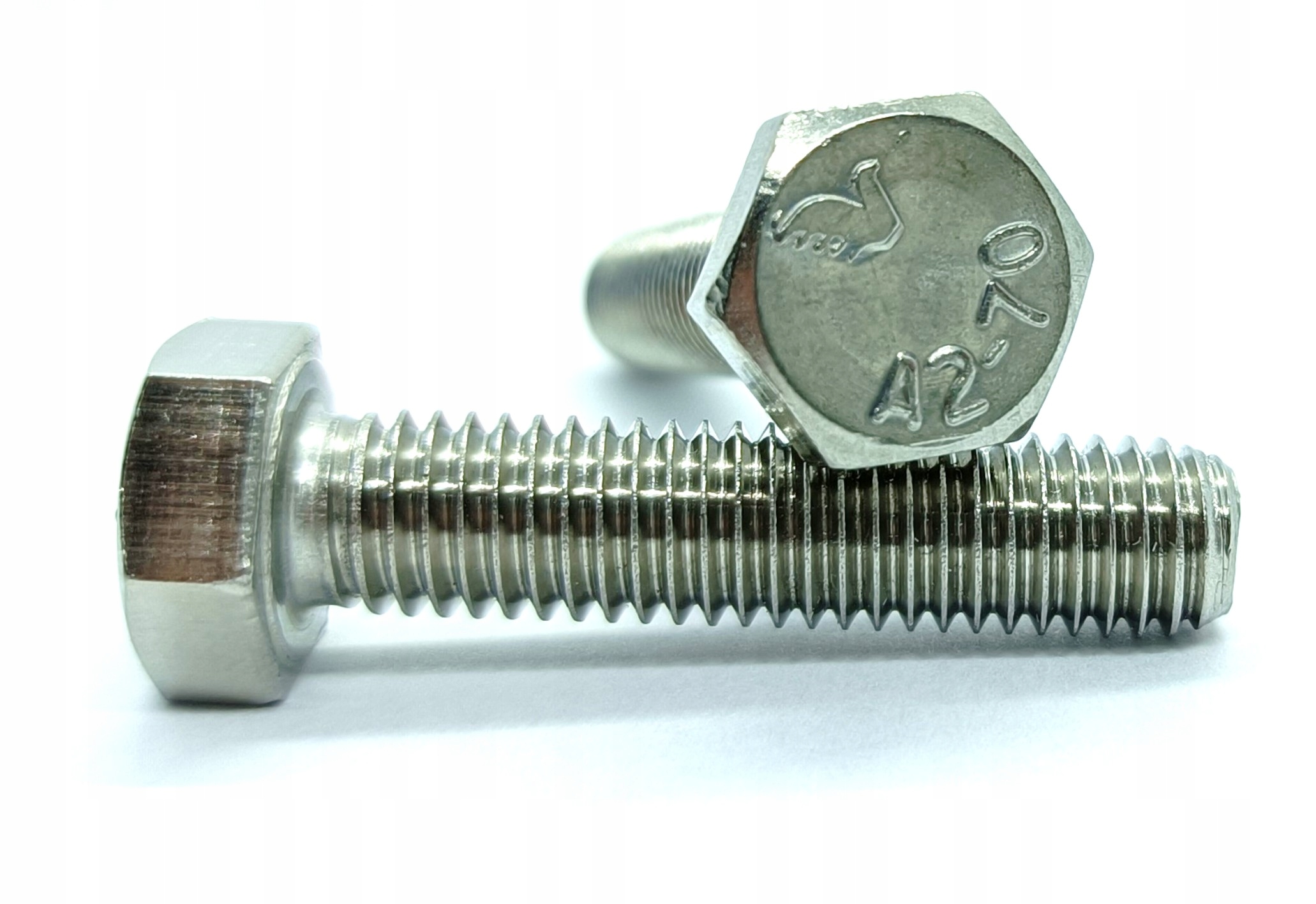 Śruba nierdzewna INOX M5x60 A2 DIN 933 10szt.