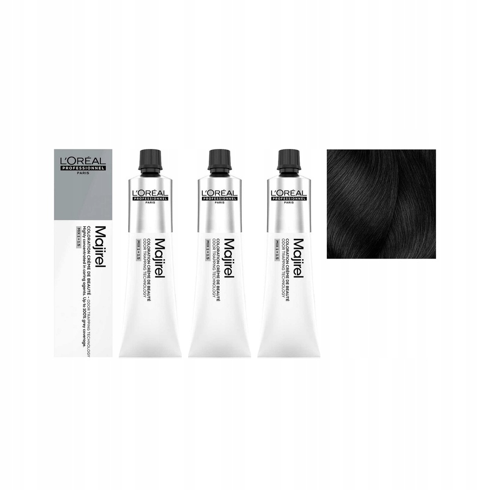 Loreal Majirel 5.0 3 x 60 ml trvanlivá barva barvení krásná barva sada