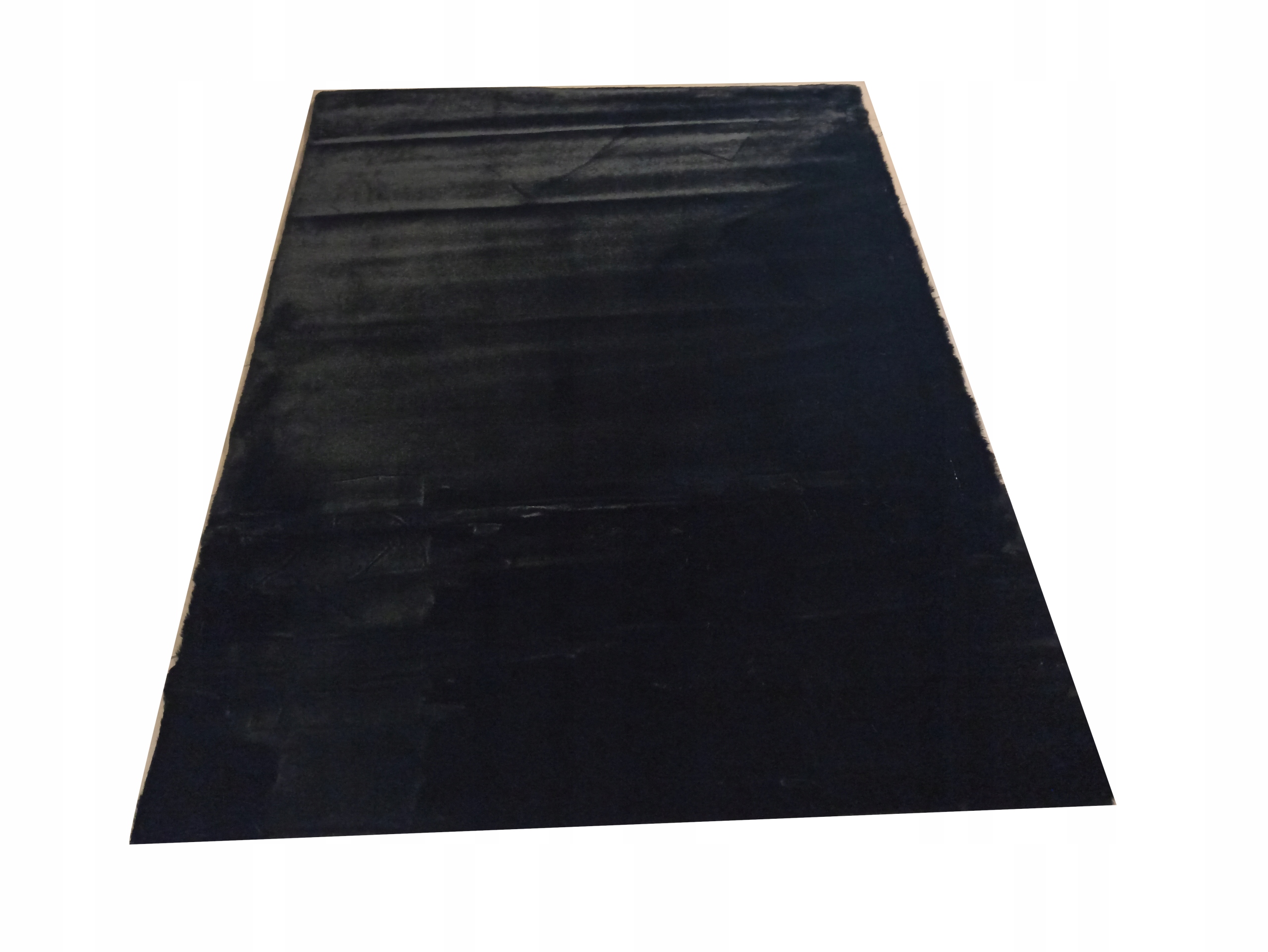 

Dywan Rabbit 140x190 Futro królika Black Czarny