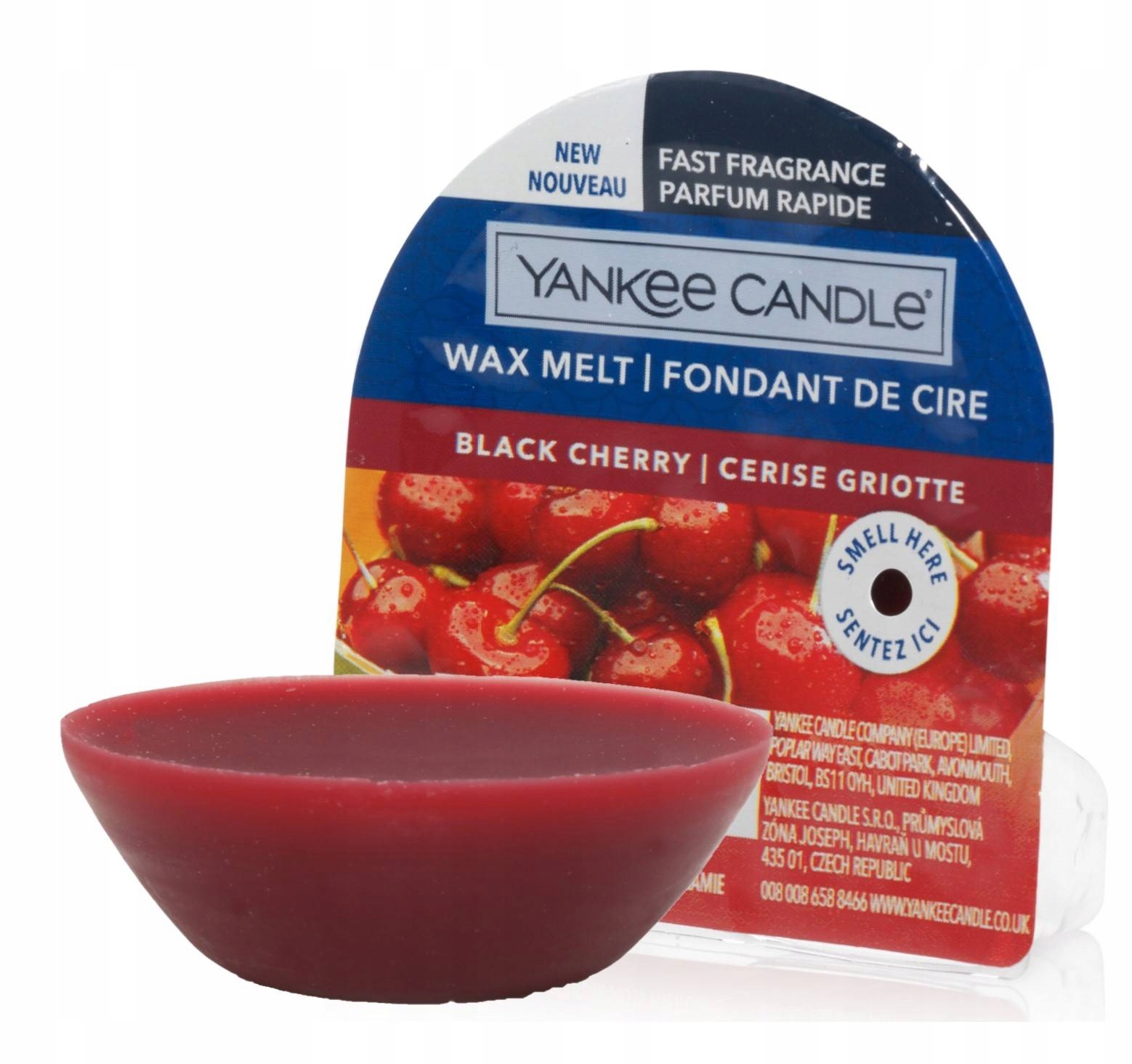 

Yankee Candle wax Wosk zapachowy Black Cherry 22g