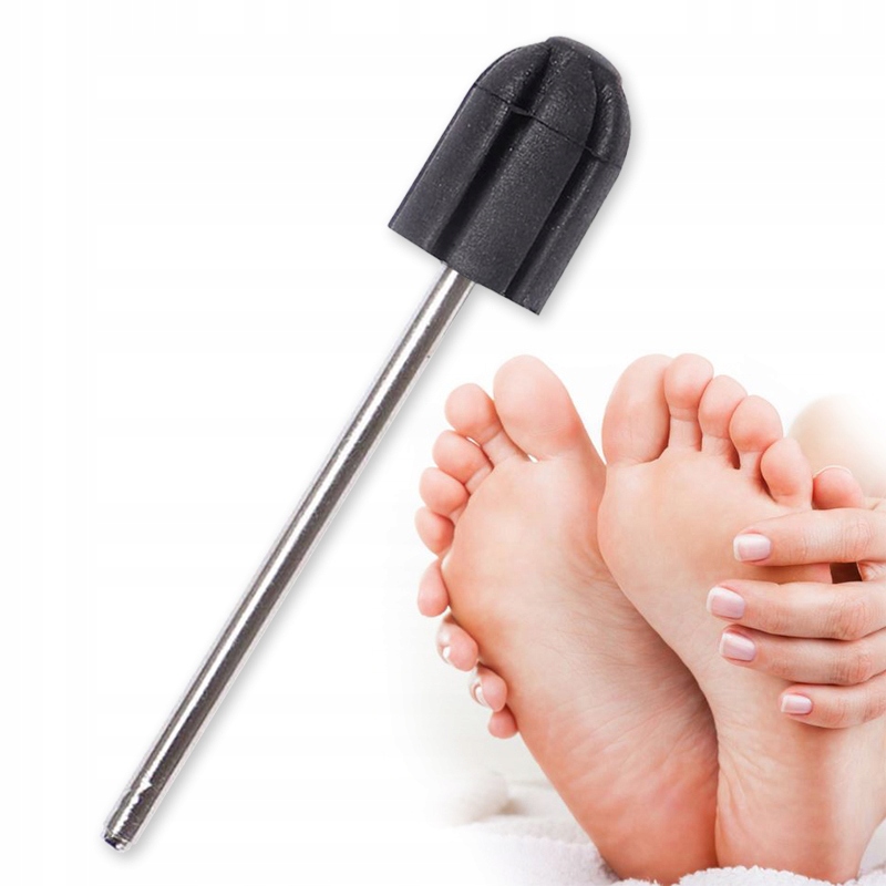 

Frez Nośnik Gumowy do kapturek 10mm pedicure