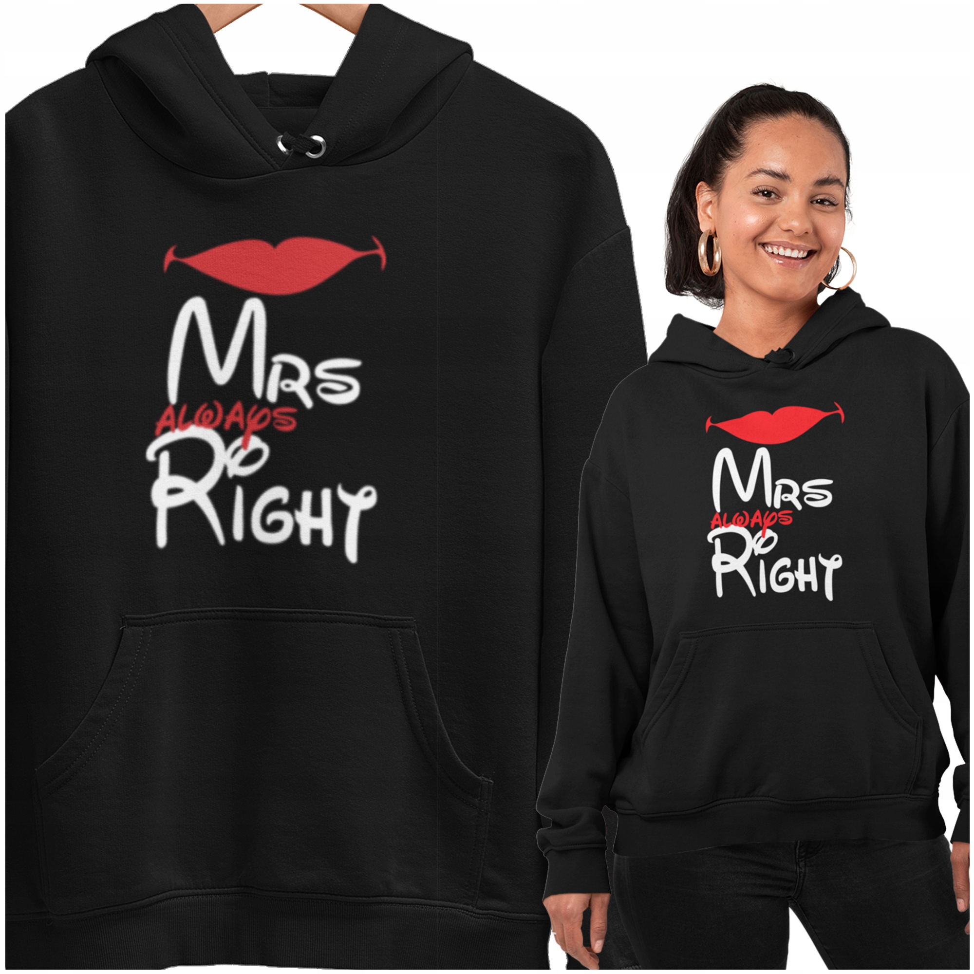 

Bluza Super Prezent Mrs Always Right Walentynki