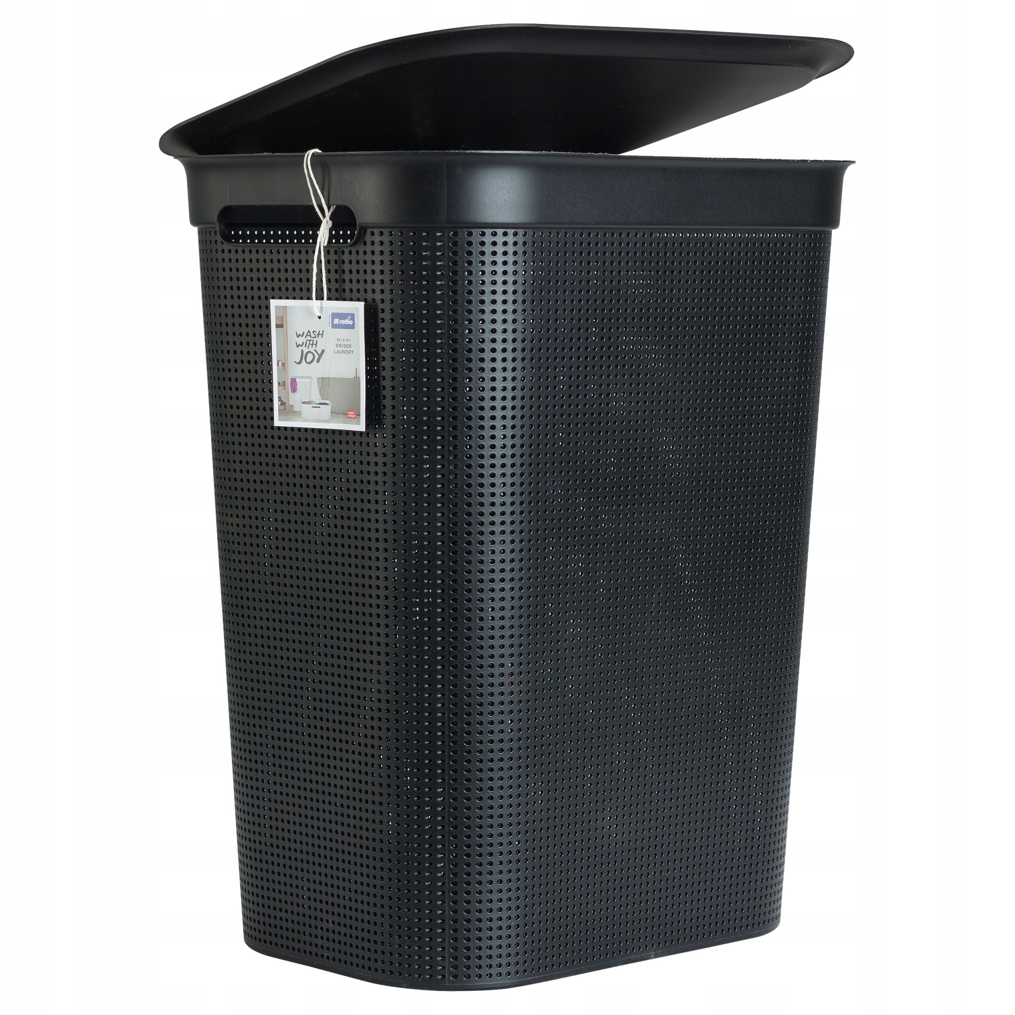 

Kosz Na Pranie 50 L Antracyt Rotho Brisen