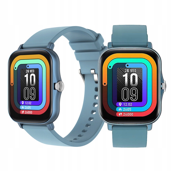 

Smartwatch Y2 Zegarek Niebieski Puls Sport Sms