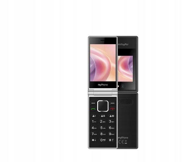 Telefon komórkowy z klapką myPhone Tango 2 Lte Dual Sim Bluetooth Czarny