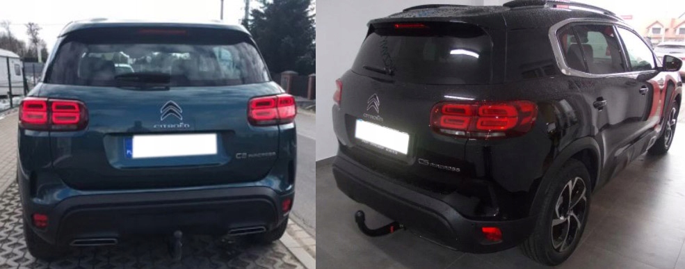 PEUGEOT 3008 II 2 od2016 HAK HOLOWNICZY 2000kg +90kg +OSŁONKI +KAPTURKI Nacisk na kulę 90 kg