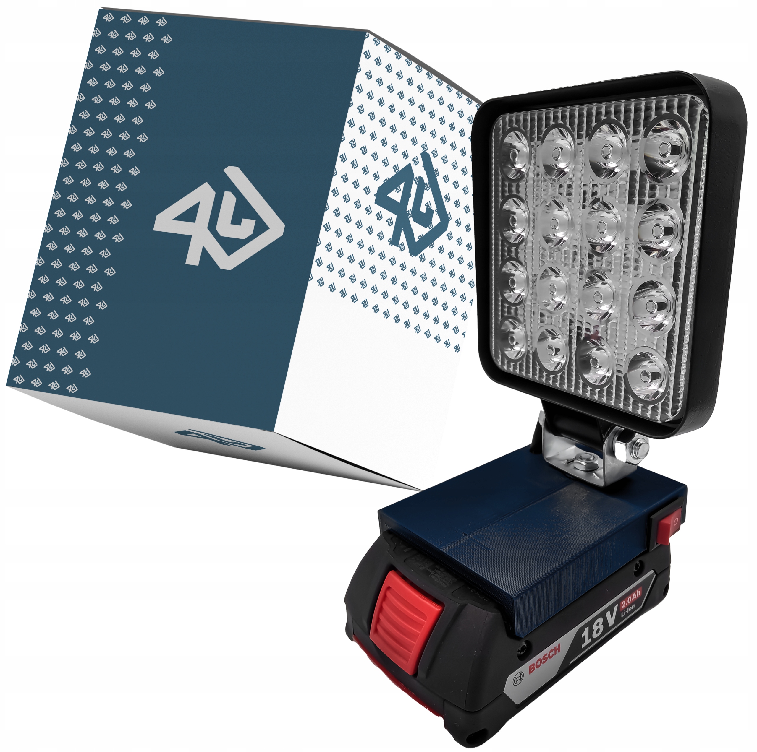 

P4U Lampa Bosch lampka 18V Gli latarka wersja Pro