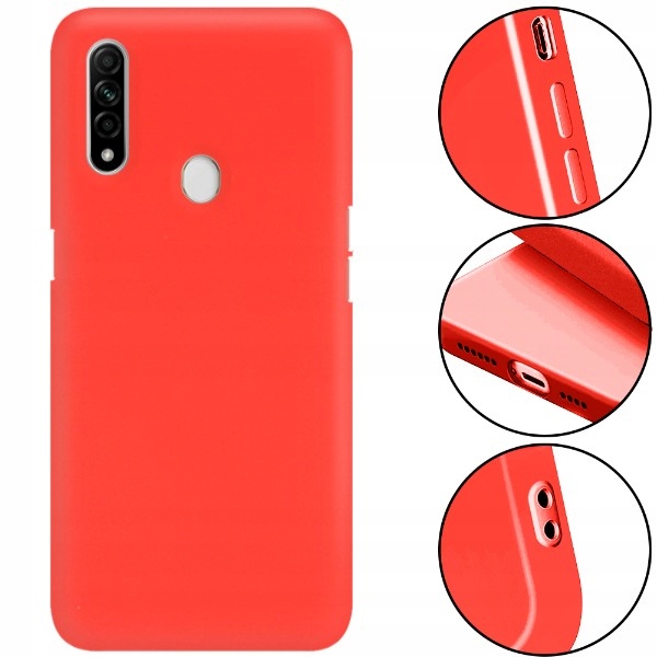 

Etui Matowe Czerwone do Oppo A31 2020 Case Smooth