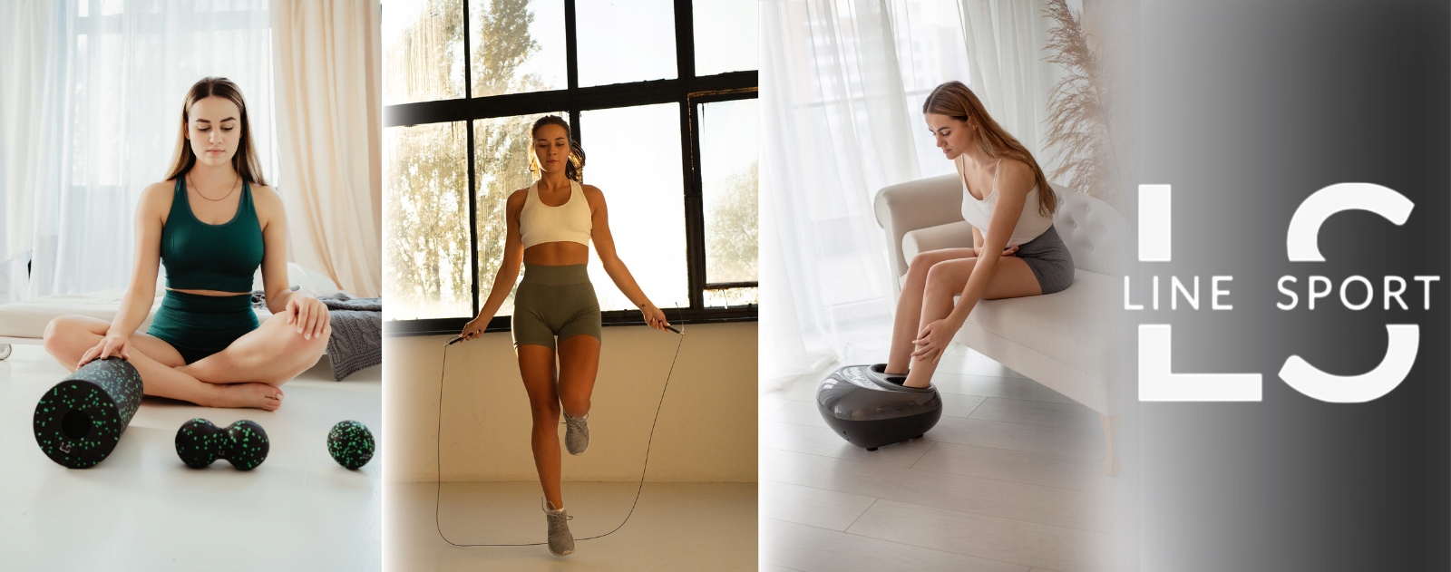 TAŚMA REHABILITACYJNA FLAT BAND GUMA LINESPORT LATEKS BARDZO LEKKI OPÓR 2M Marka Line Sport