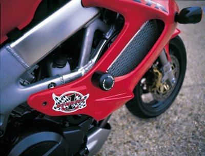 Crash Pady Classic Rg Racing Honda VTR1000 Firestorm Čierne