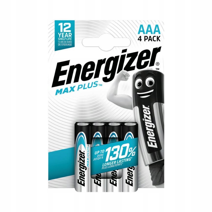 

Baterie Aa (R6) Energizer Max Plus 4szt.