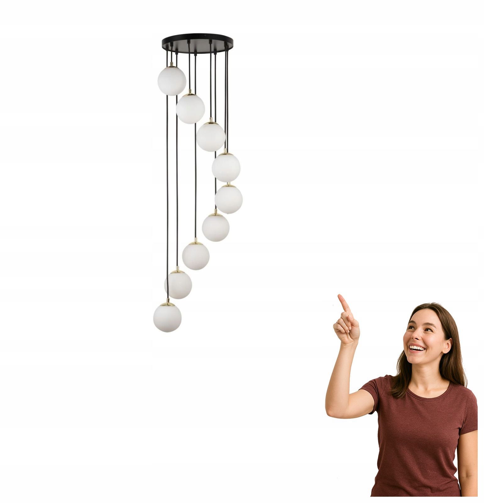 Závesná lampa Piano 9 33661 Sigma Lighting