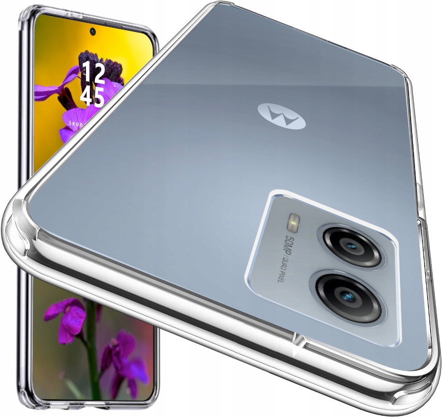 

Etui do Motorola G53 5G Gel Clear Case Szkło