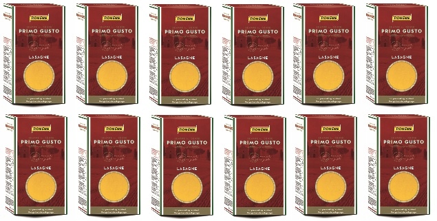 Levně 12 x 500 g Primo Gusto Těstoviny Lasagne Karton