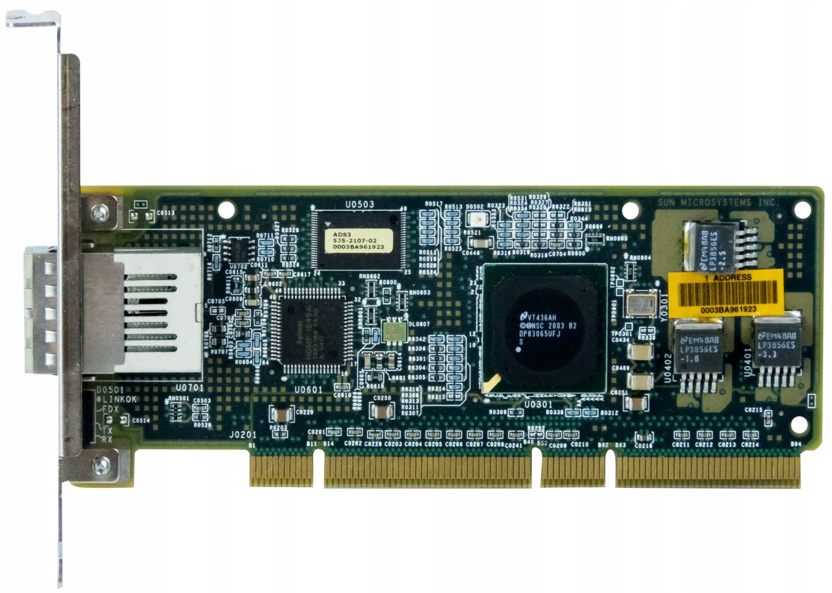 Sun 501-6762-03 Mmf Adaptér 525-2107-02 Ultra Bledé Fire
