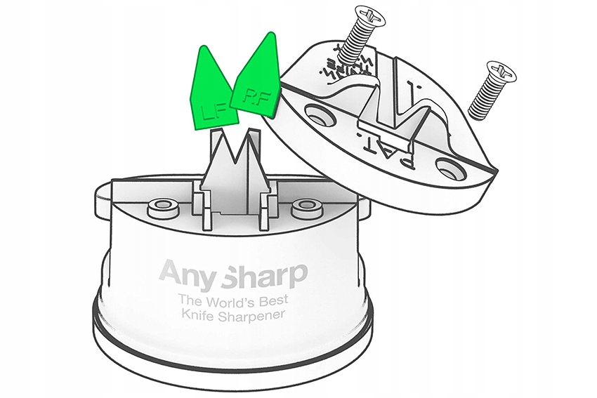 Płytki do ostrzałek AnySharp ANSTR3 Marka AnySharp