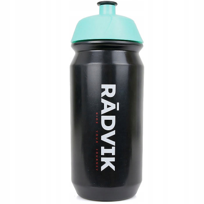 

Bidon Rowerowy Slukk 0,6l Radvik Czarny/Turkusowy