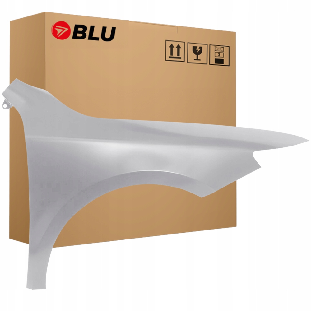 Blu Blatník Škoda Superb II 3T Lift LF8L pravý stříbrný 13-15 přední