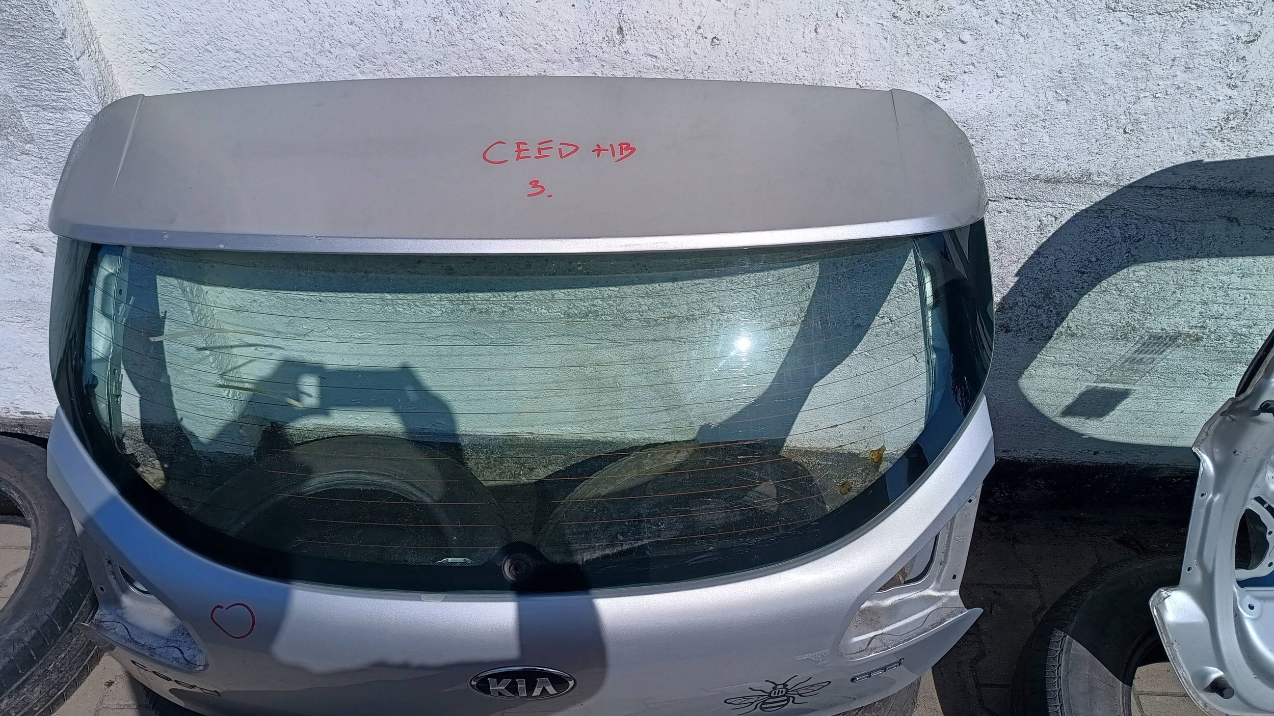 KIA CEED II HB boot door rear + window 9S 2013