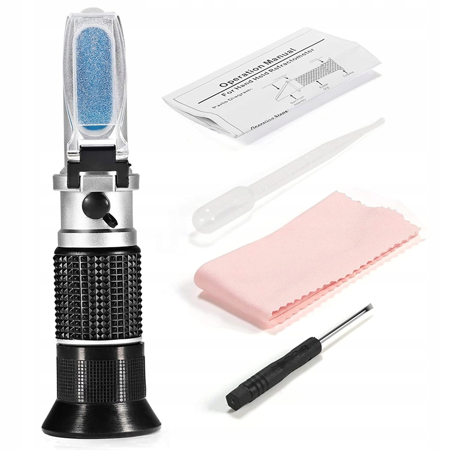 

Refraktometr Tester Płynu Chłodniczego 4w1 Miernik