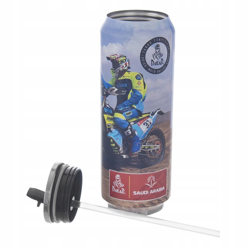 TERMOS KUBEK TERMICZNY PUSZKA BIDON MOTOR DAKAR Marka inna