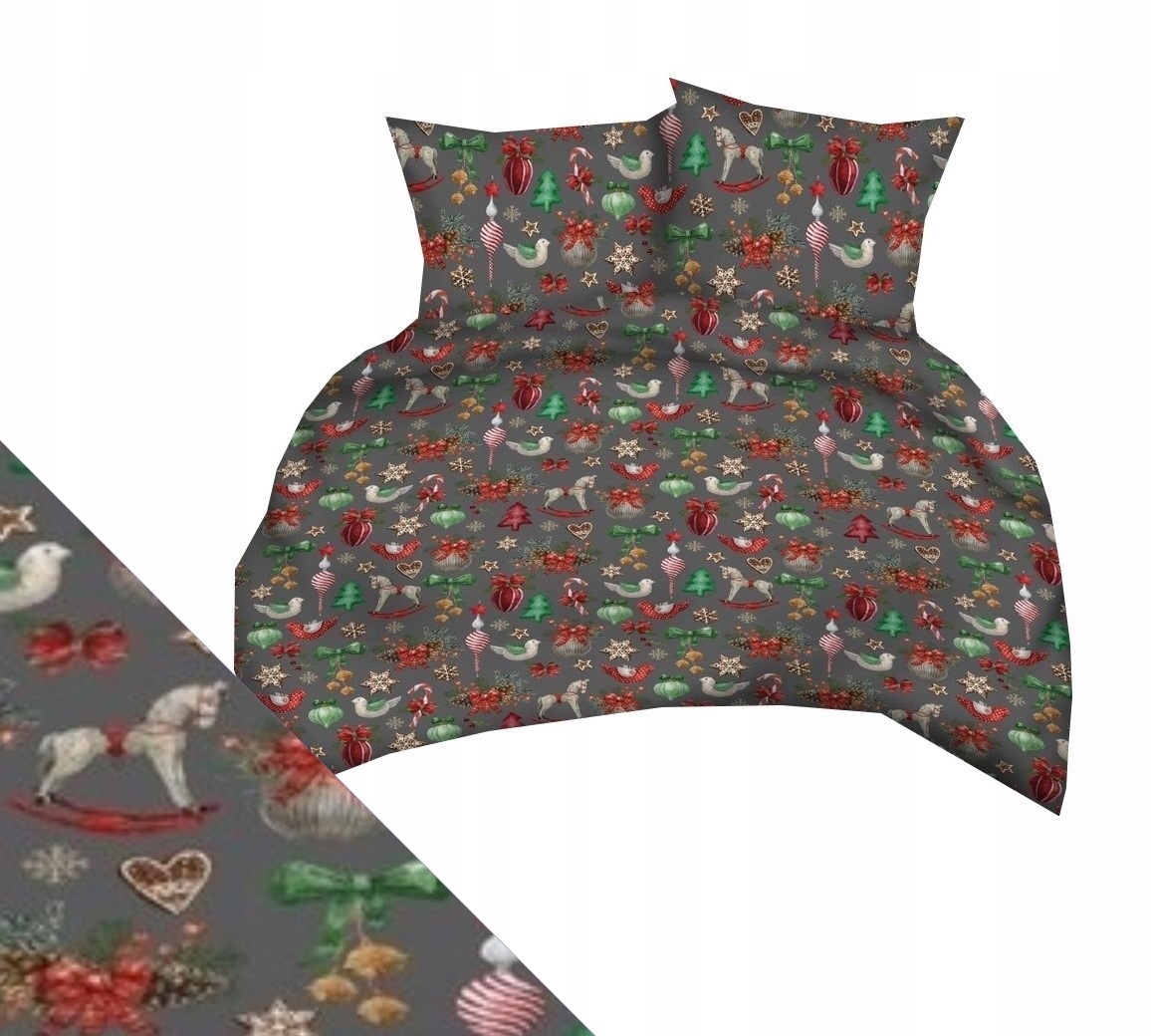 Sada Povlečení 160x200 2x70x80, 100% Bavlna, 140 g/m2, vzor: Kůň na bílém