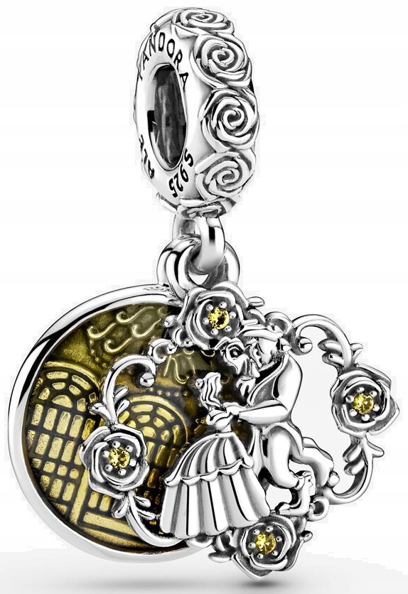 

Disney Piękna i Bestia Charms Taniec Belli i Besti