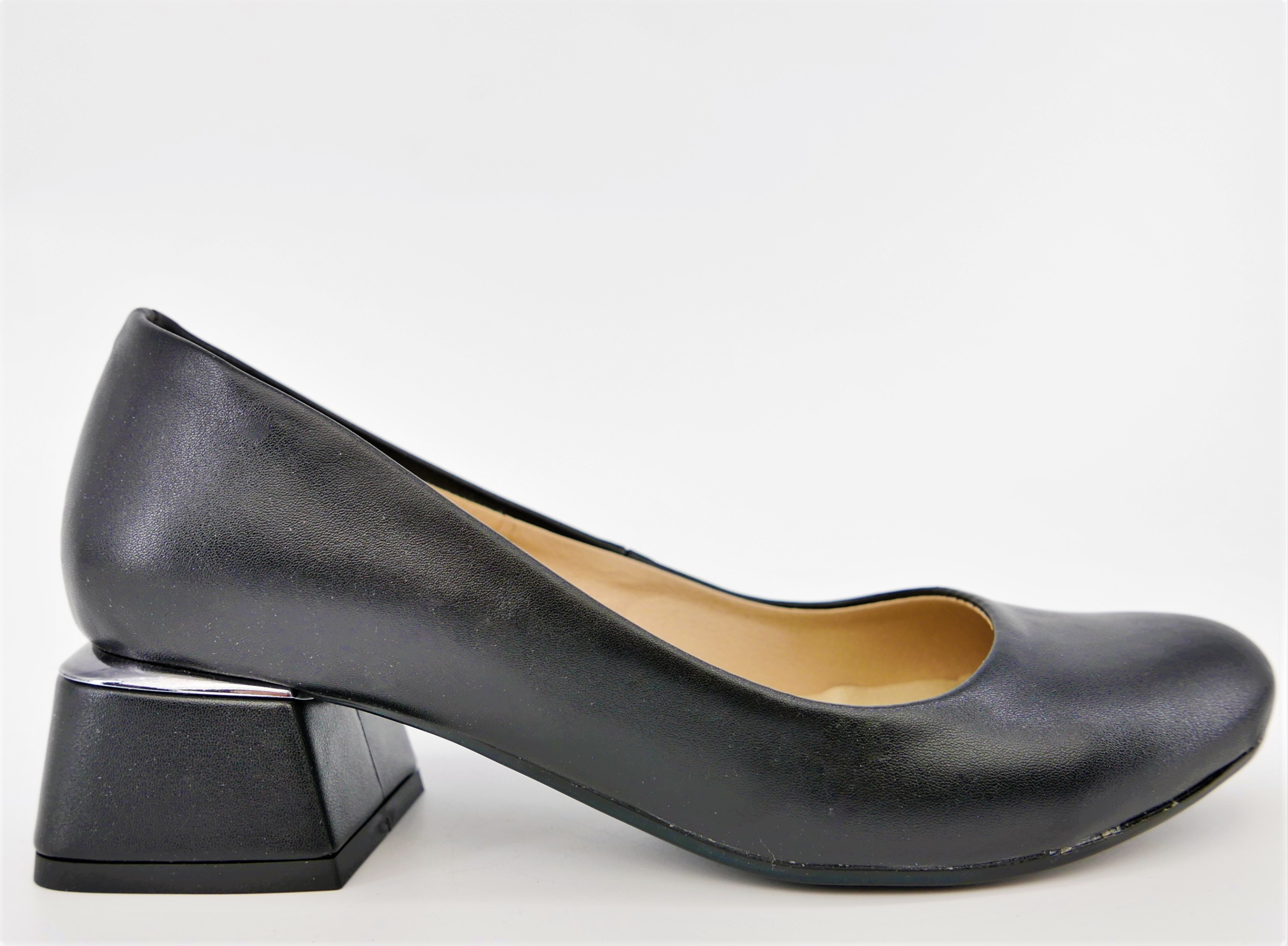 Aga But Polské Lodičky Černé Ekokůže R36