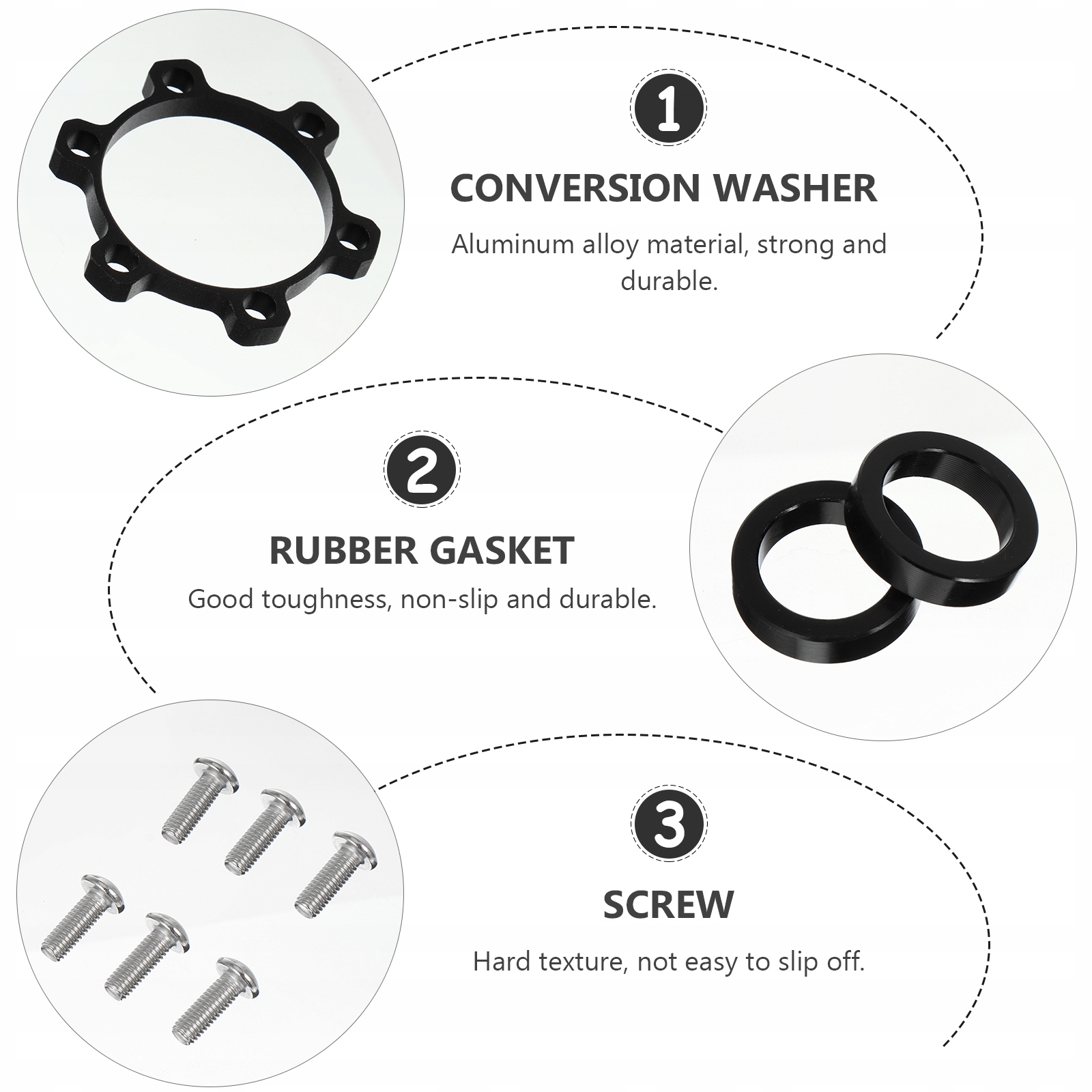 PIASTA GWINTOWANE WOLNE KOŁA KLOCKI HAMULCOWE ROWEROWE Rozmiar koła (