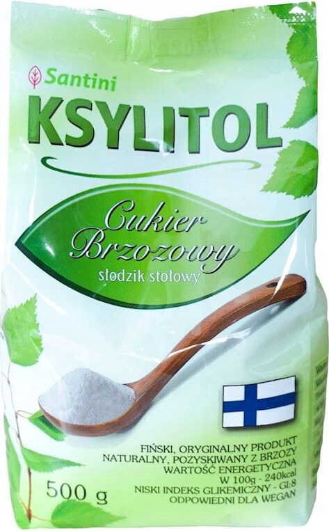 Levně Xylitol 500 g (taška) Santini (finsko)