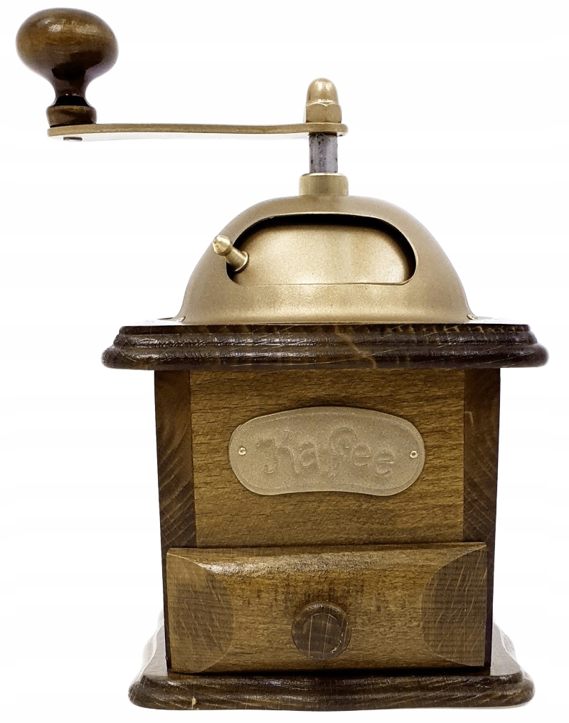 

Ręczny Młynek do Mielenia Kawy Przypraw Drewniany