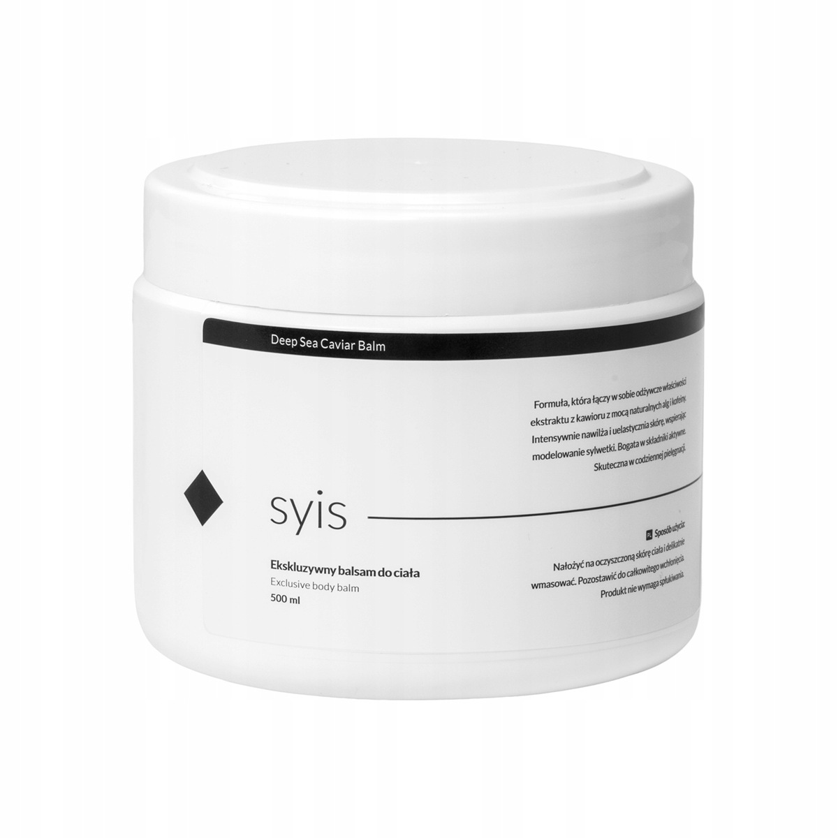 Syis Deep Sea Caviar Balm Exkluzivní tělový balzám 500 ml