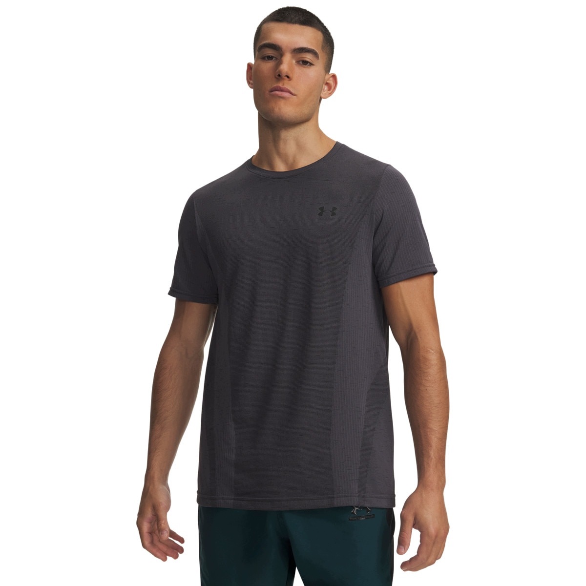 Męska koszulka treningowa Under Armour Ua Vanish Seamless Ss Szary XXL