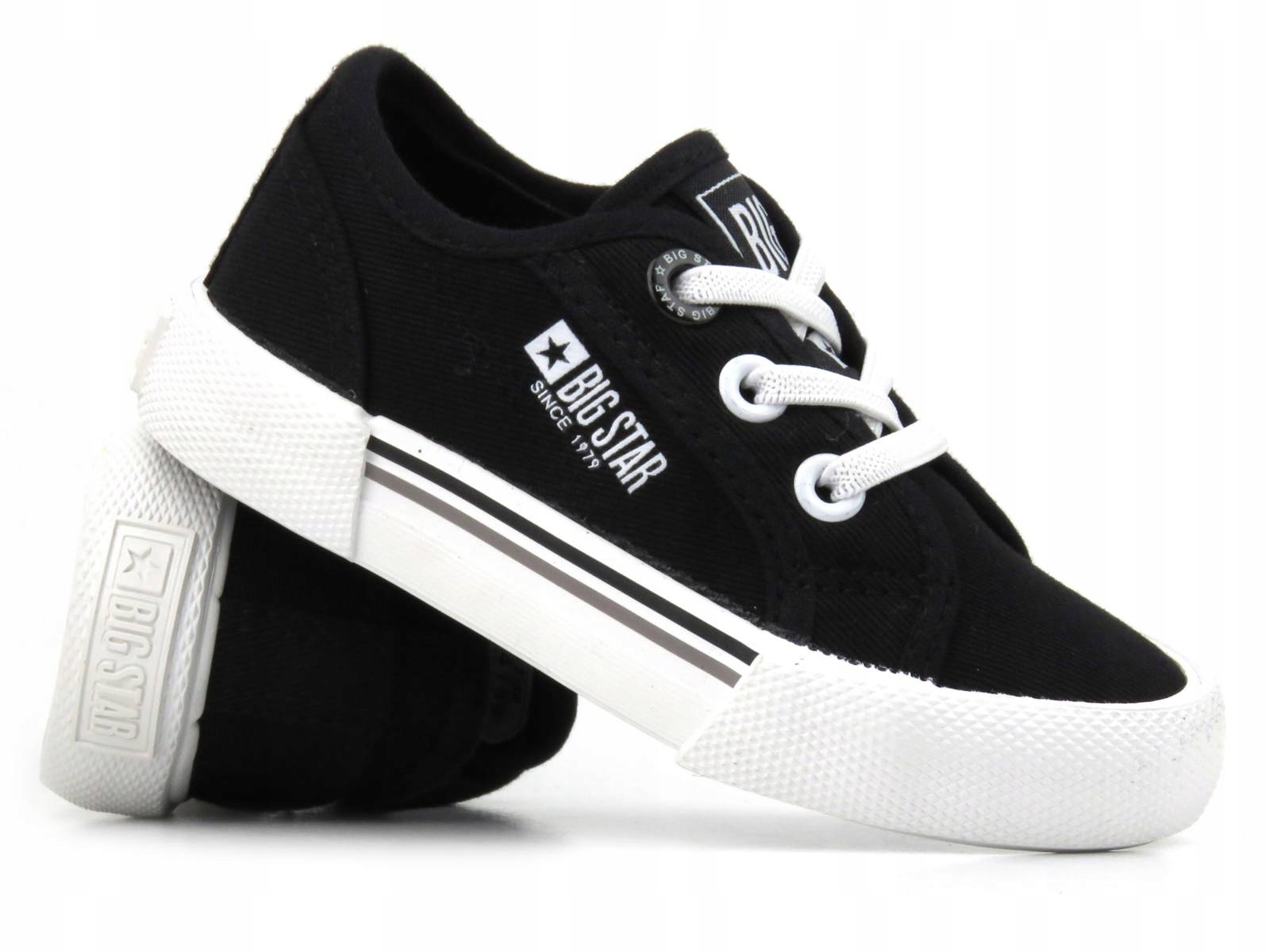 

Trampki Dziecięce Big Star JJ374169 Lekkie Czarne