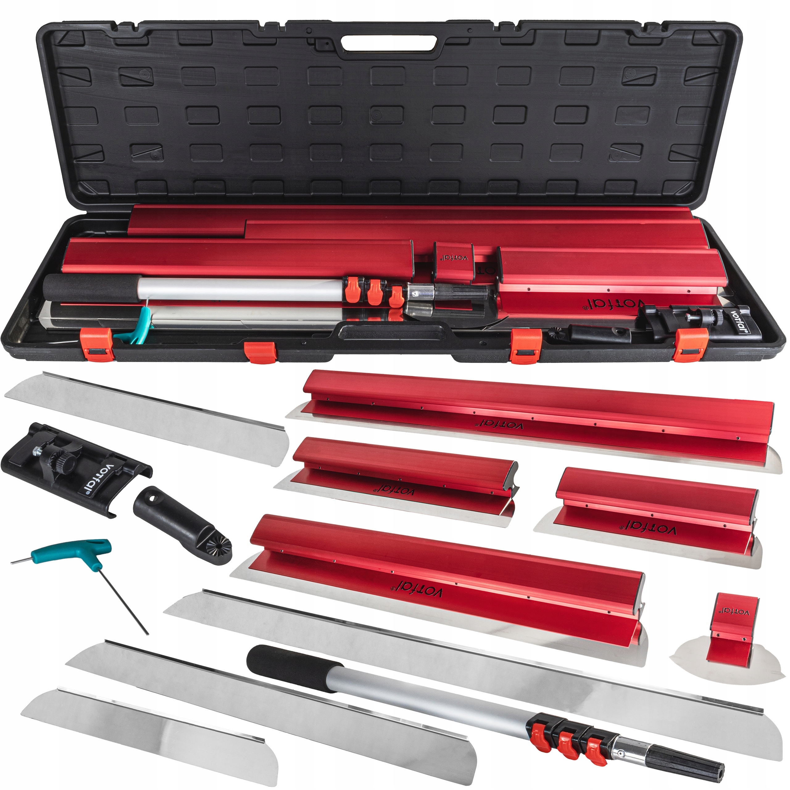 Nôž Na Hladenie Pero Stierka 40 60 80 100 CM Náhradné Ostrie X 4 Teleskop