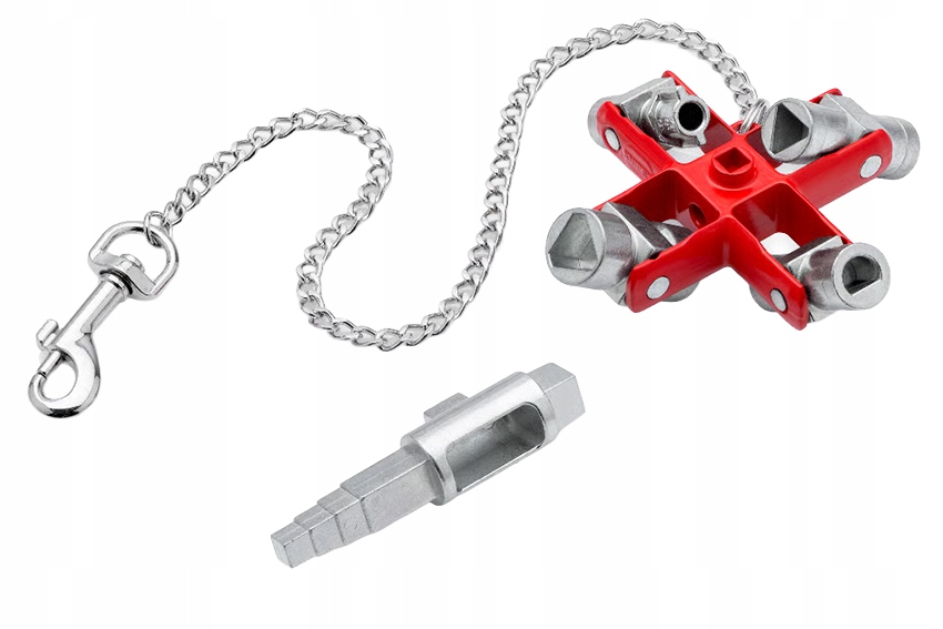 Multifunkční klíč pro použití ve stavebnictví Knipex