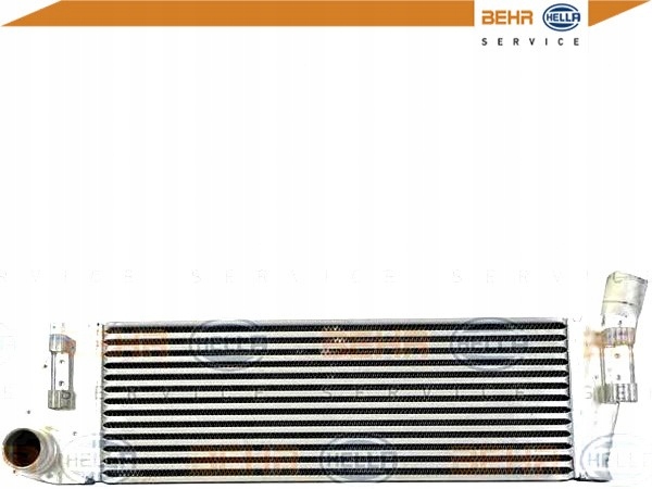 INTERCOOLER RENAULT MEGANE II BEHR HELLA Typ samochodu Samochody dostawcze Samochody osobowe