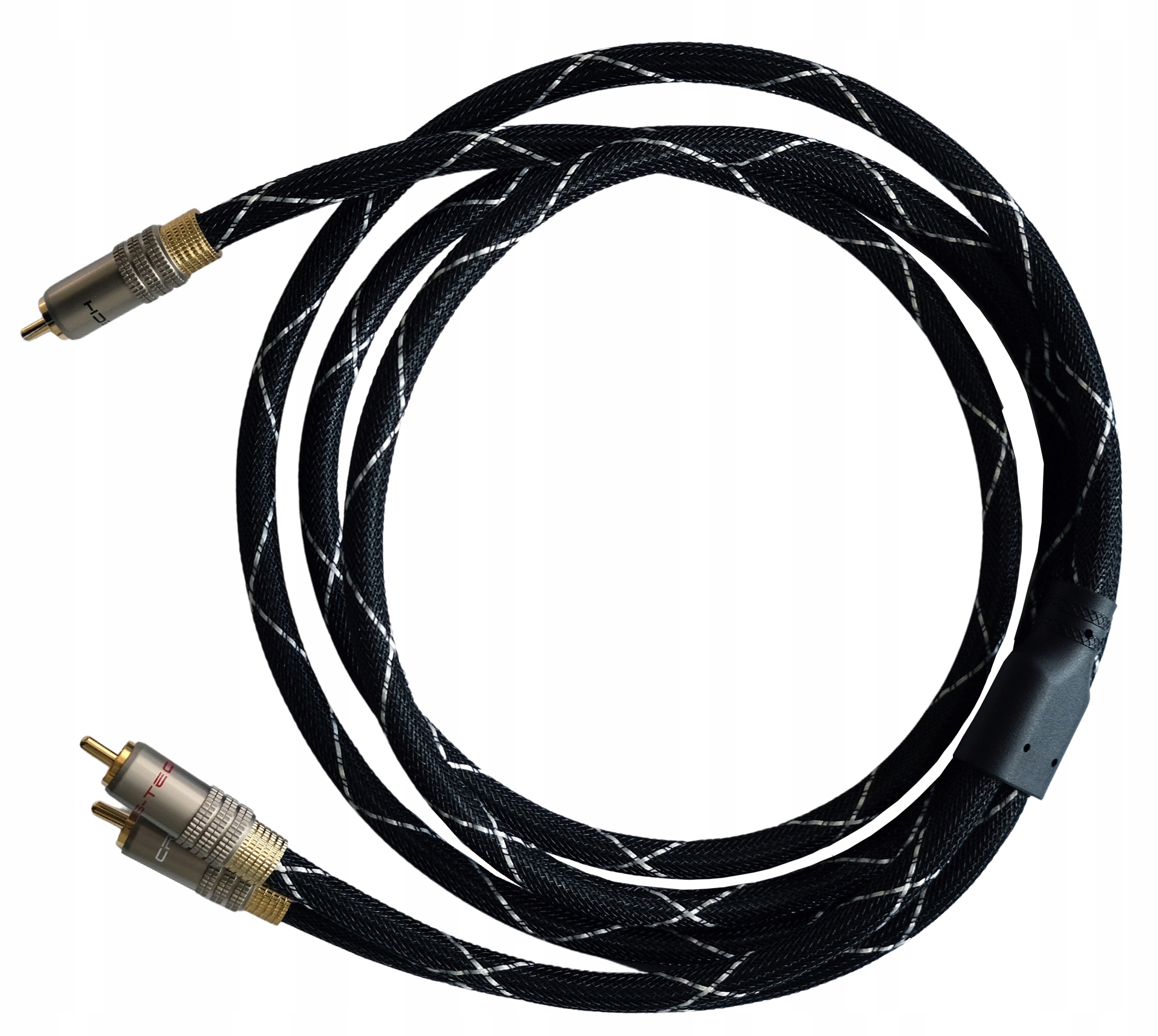 kabel 1RCA-2RCA typ Y do subwoofera Cross-Tech 2m Długość kabla 2 m