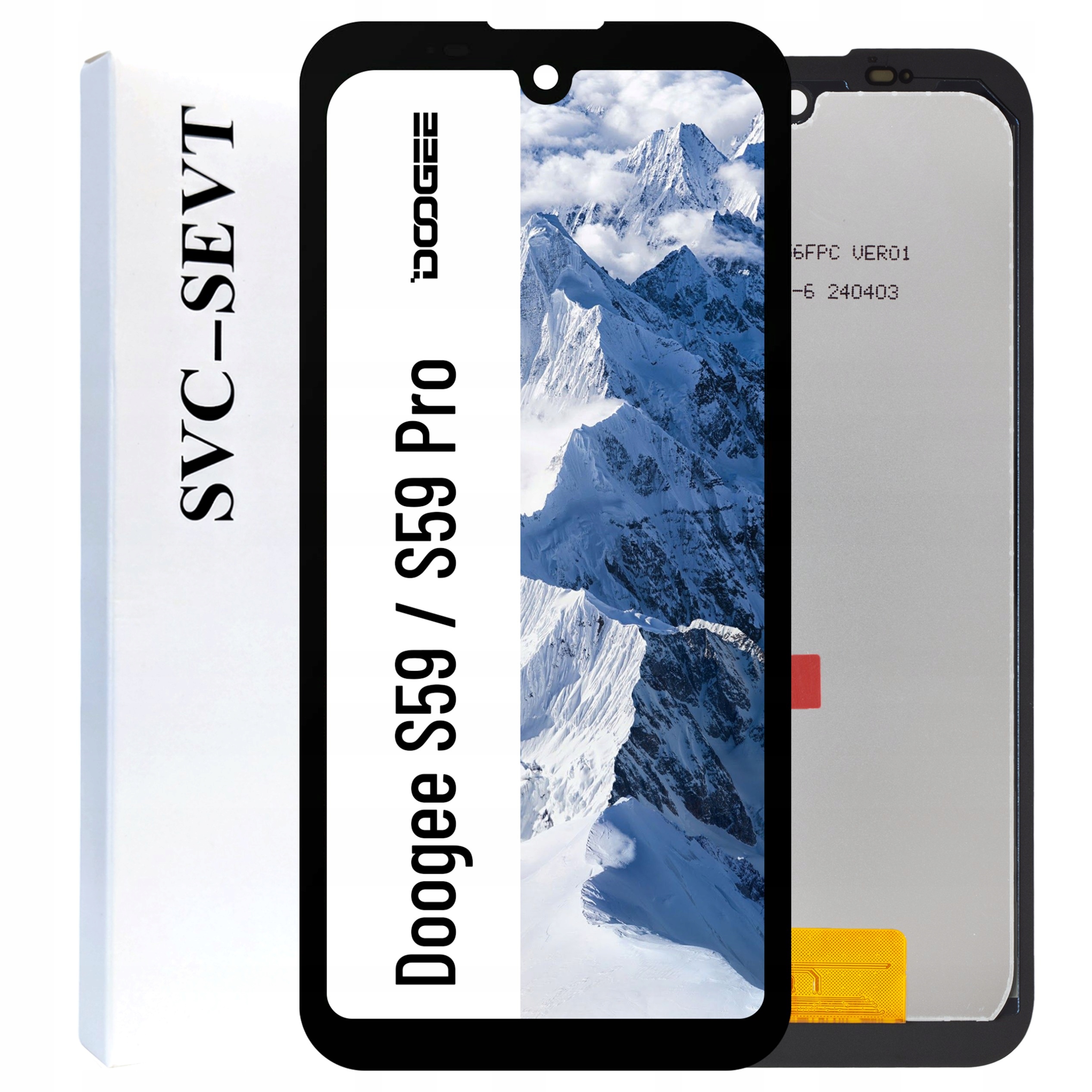 Displej pro Doogee S59, S59 Pro LCD displej Originál Zila