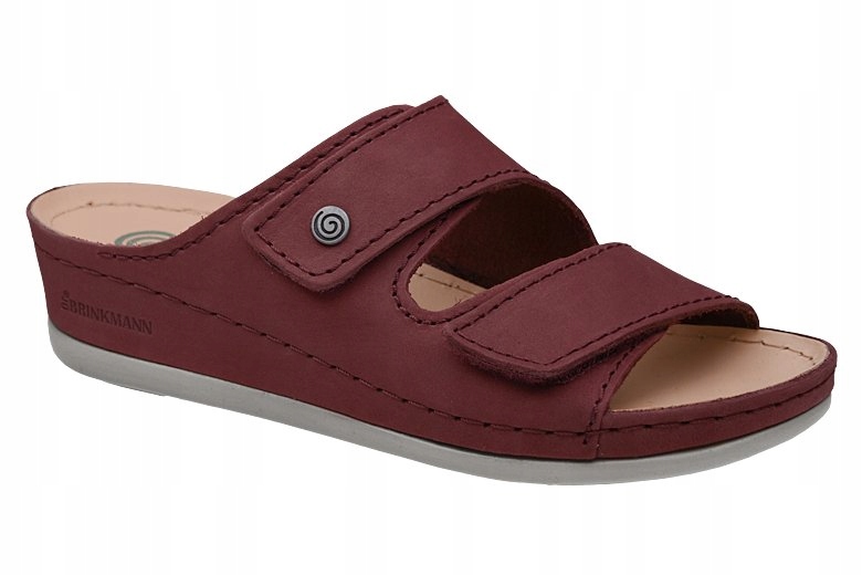 Nazouváky Dr. Brinkmann 701049 vel.38 Bordové Villora Naturform Kůže vel 38