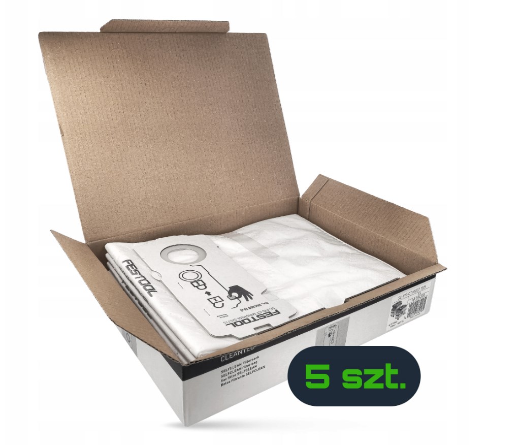 Festool 204308 Worki filtrujace Selfclean Sc-fis-ct MINI/MIDI-2/5/CT15 5x