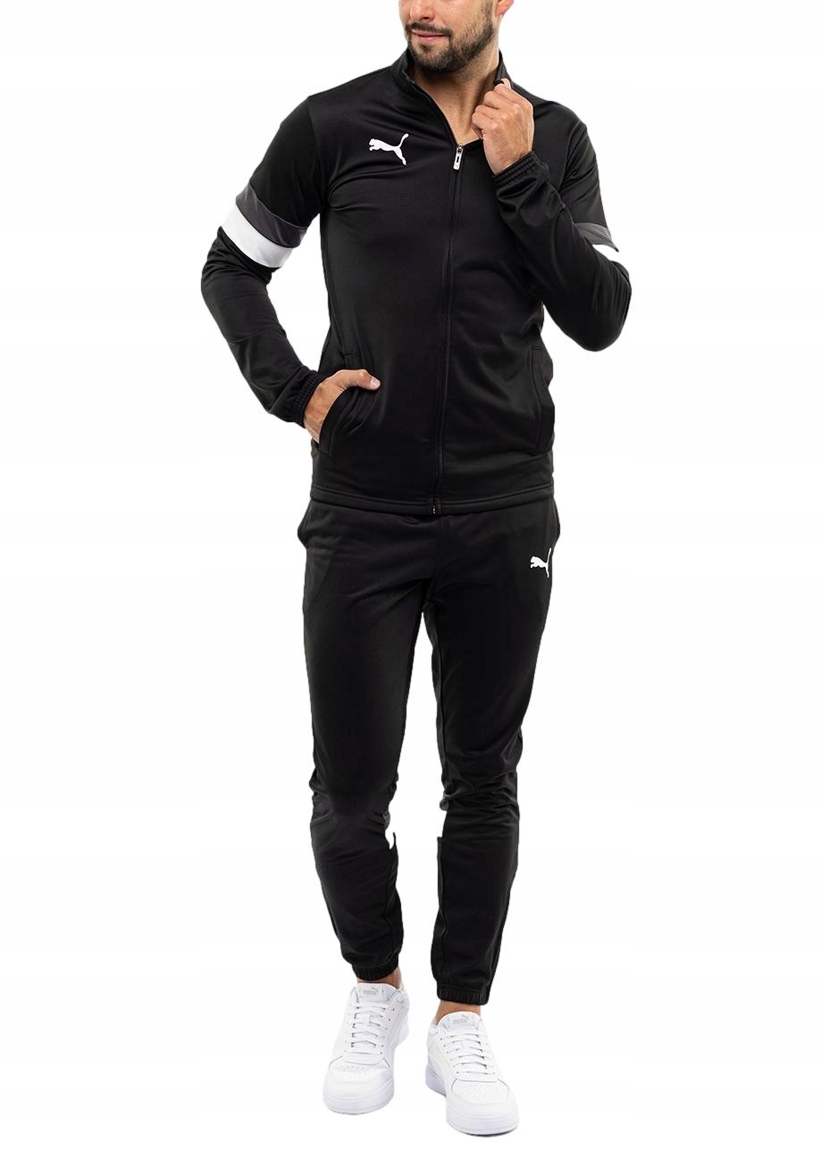 Puma teplákovka pánská sportovní tepláková souprava mikina kalhoty Team Rise vel. M